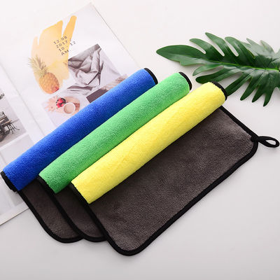 Coral Fleece 800gsm Microfiber Cleaning Towels Custom