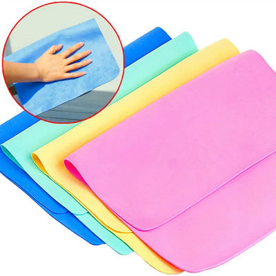 Reusable Microfiber Polishing Cloth In Various Colors Pva Microfiber Glass Cloth