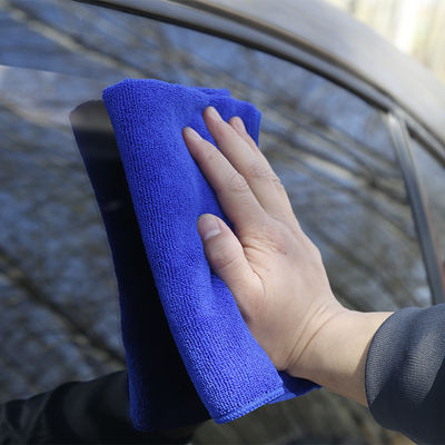 Quick Dry Reusable 30x30cm Soft Microfiber Cleaning Cloth Streak Free