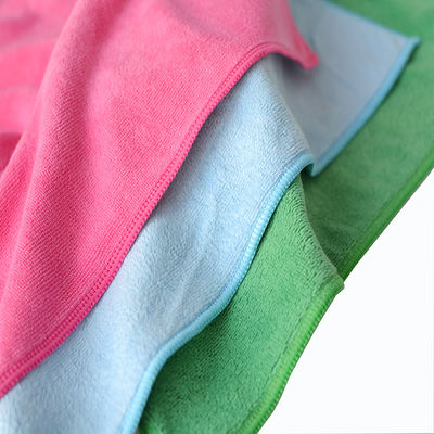 Soft Microfiber Cleaning Cloth300gsm 400gsm Chemical Resistant 1pc/ Opp Bag Cleaning Microfiber Cloth