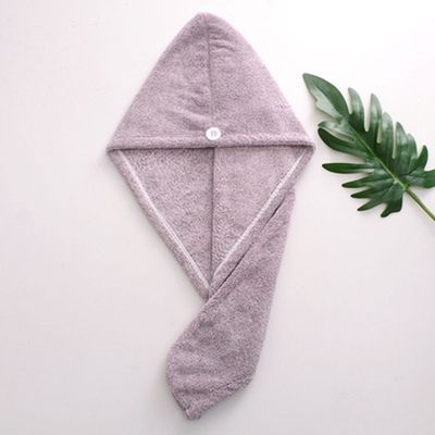 Eco Friendly Bamboo Hair Microfiber Turban Towel Non Shedding