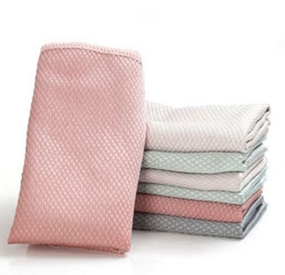Reusable Antibacterial Microfiber Cleaning Cloth for Dish window wash