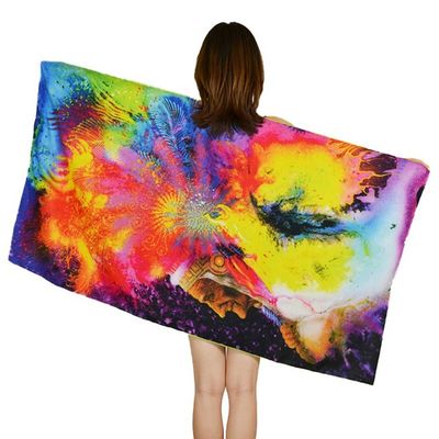 40x70 Sand Free Thin Microfiber Beach Towel For Swimming Pool