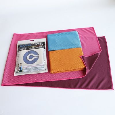 Lightweight Solid Color Small Sweat Towel For Gym Cooling